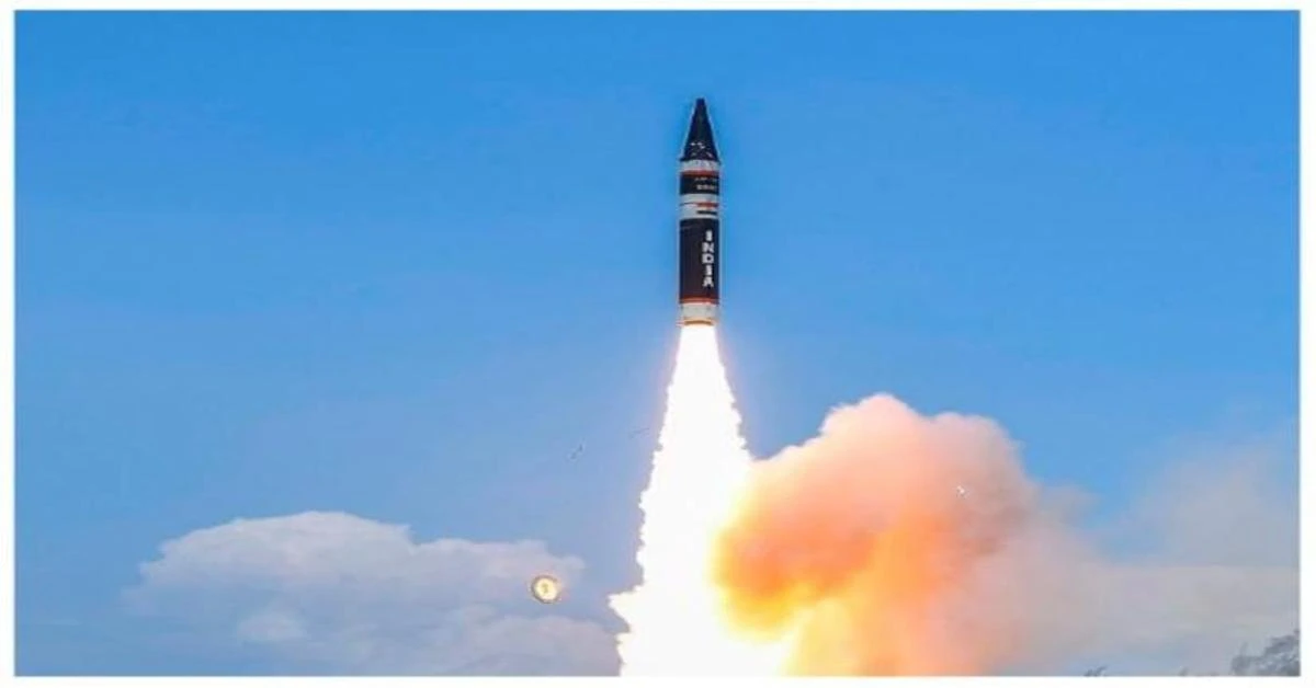 India Successfully Tests Domestic Ballistic Missile Agni Prime