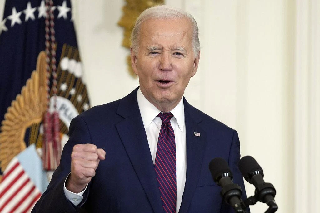 Biden celebrates US leadership in historic moon landing