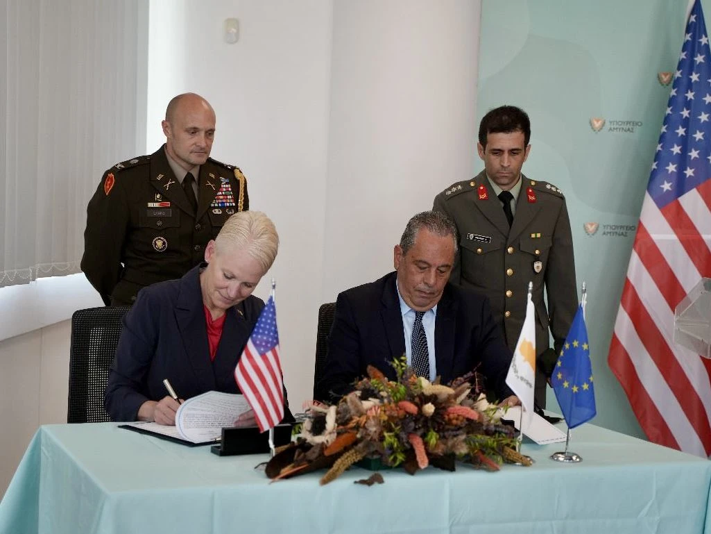 US, Greek Cypriot administration sign new defense cooperation roadmap