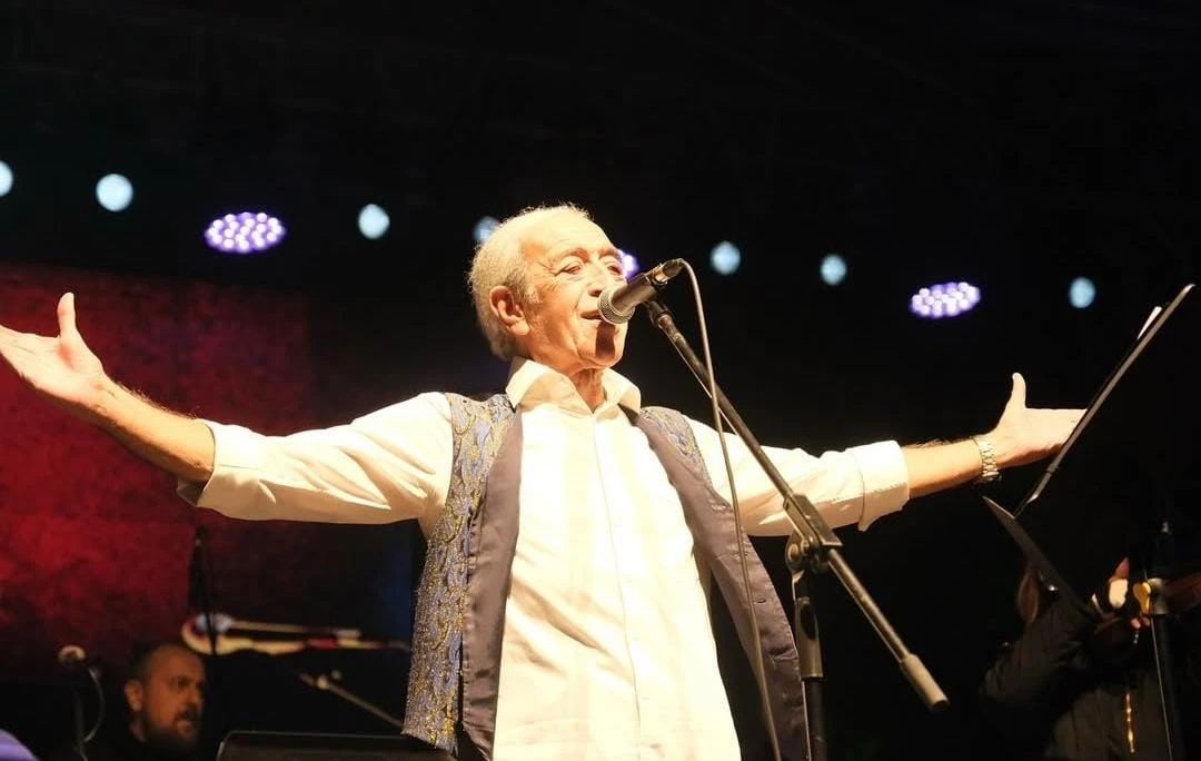 Photo shows Turkish singer Edip Akbayram.