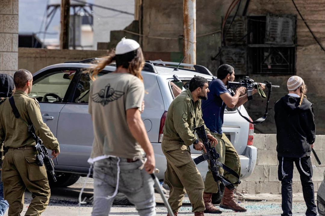 Israeli settler attacks on Palestinians in the West Bank