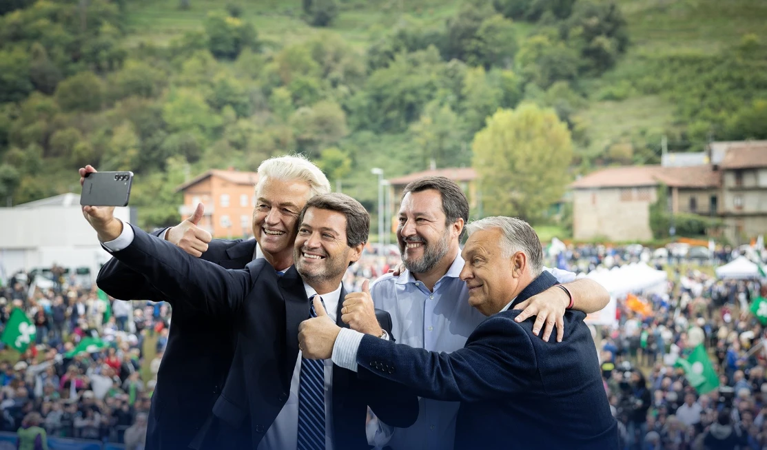 Europe’s far-right leaders gather in Italy