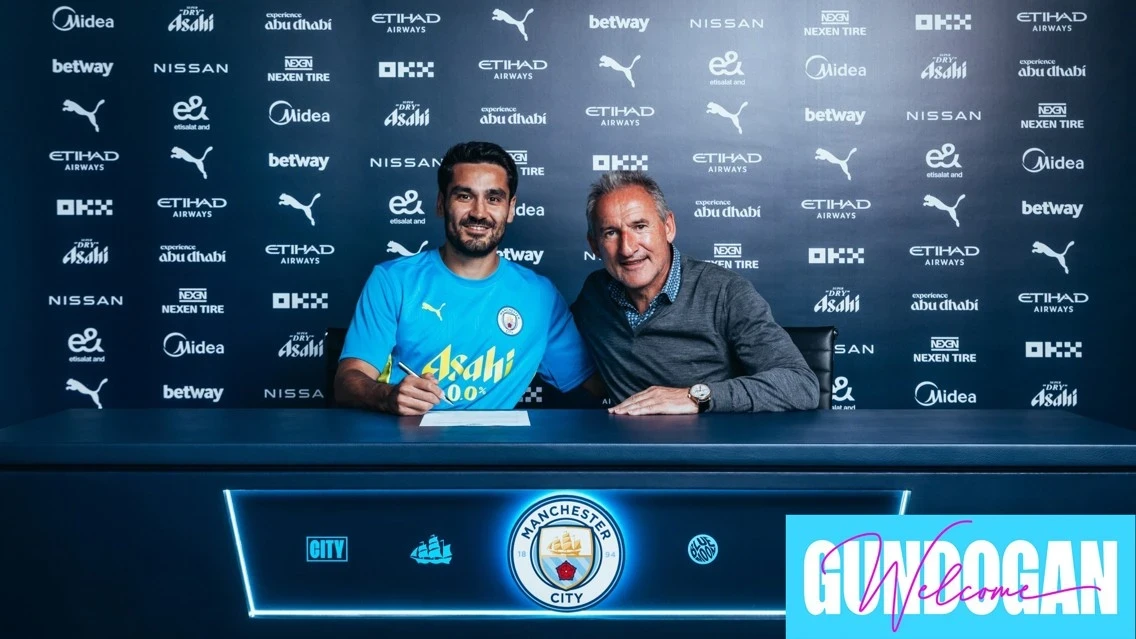 Ilkay Gundogan returns to Manchester City after leaving Barcelona