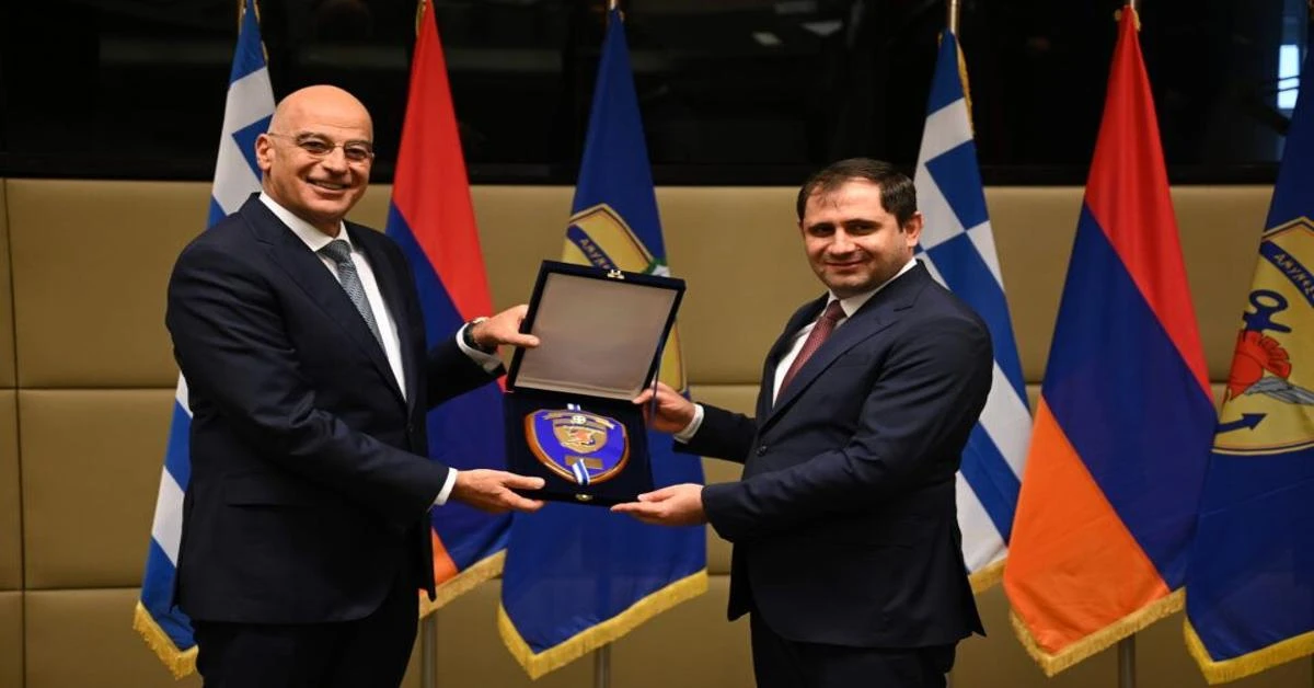 Armenia, Greece agree to boost military-technological cooperation in talks