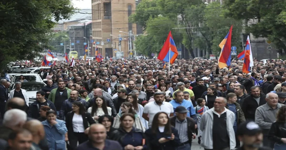 Armenian protesters demand Pashinyan's resignation