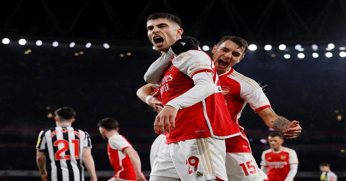 Arsenal 4-1 win over Newcastle