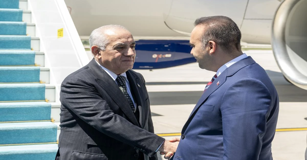 Azerbaijan's PM Asadov arrives in Ankara for 2-day official visit