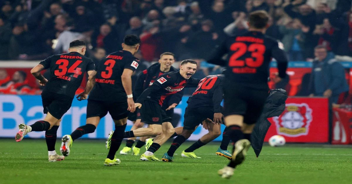 Bayer Leverkusen dominates Europe's top leagues