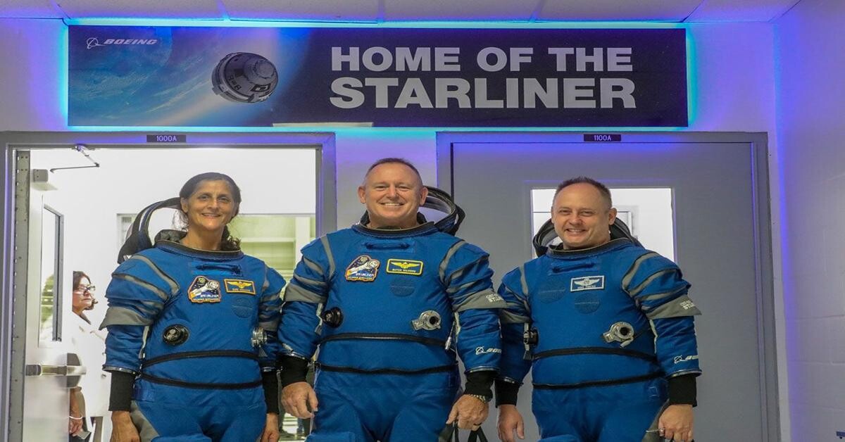 Boeing sends first astronaut crew into space