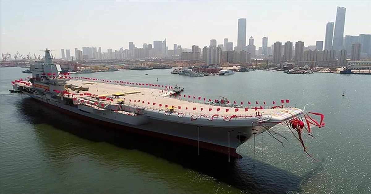 China's new aircraft carrier 'Fucien' completes successful voyage