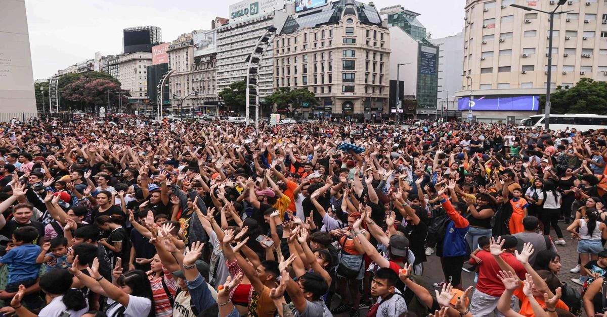 Dragon Ball fans gather at Buenos Aires