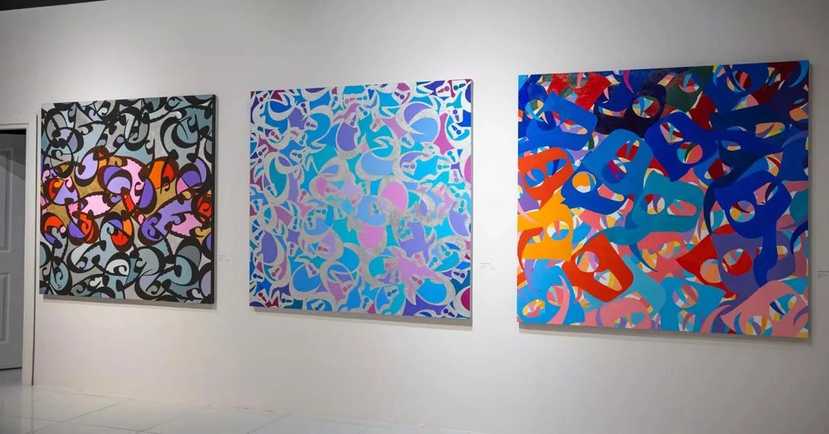 Esmaeil Rashvand's exhibition displays blend of Iranian, Turkish culture in calligraphic art