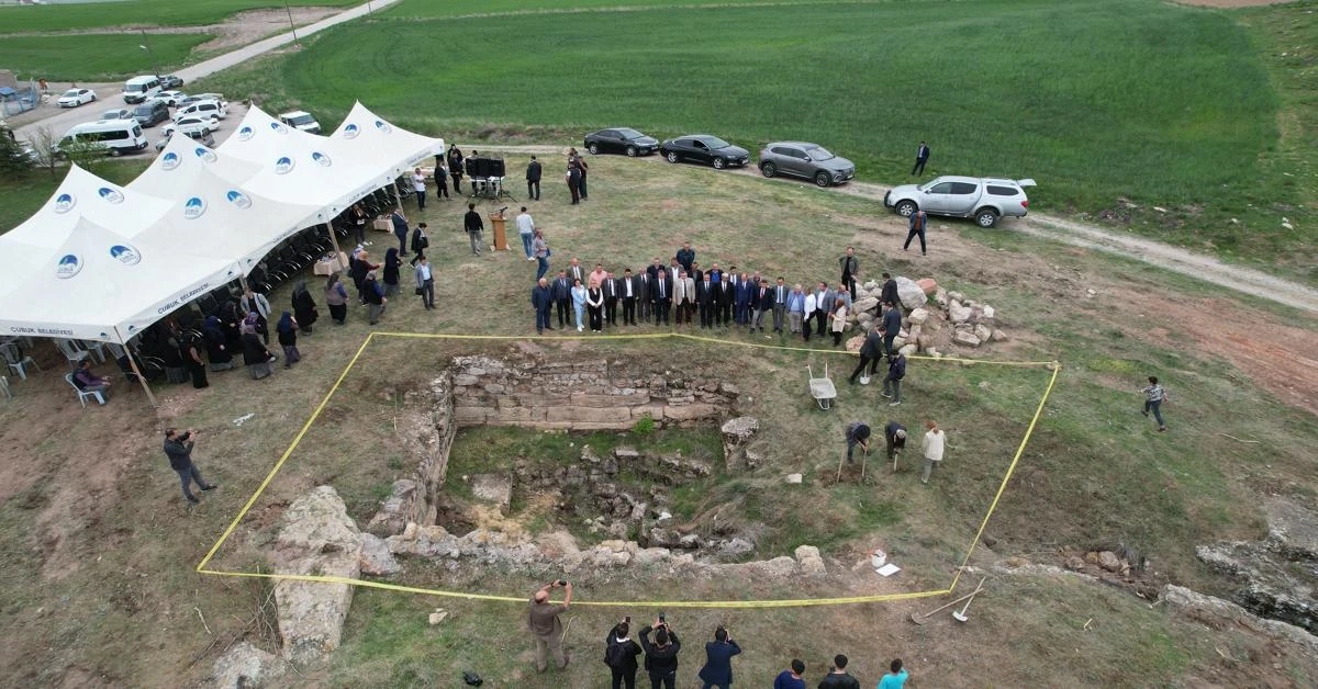 Excavations begin at historic Meliksah Baths in Türkiye’s capital Ankara