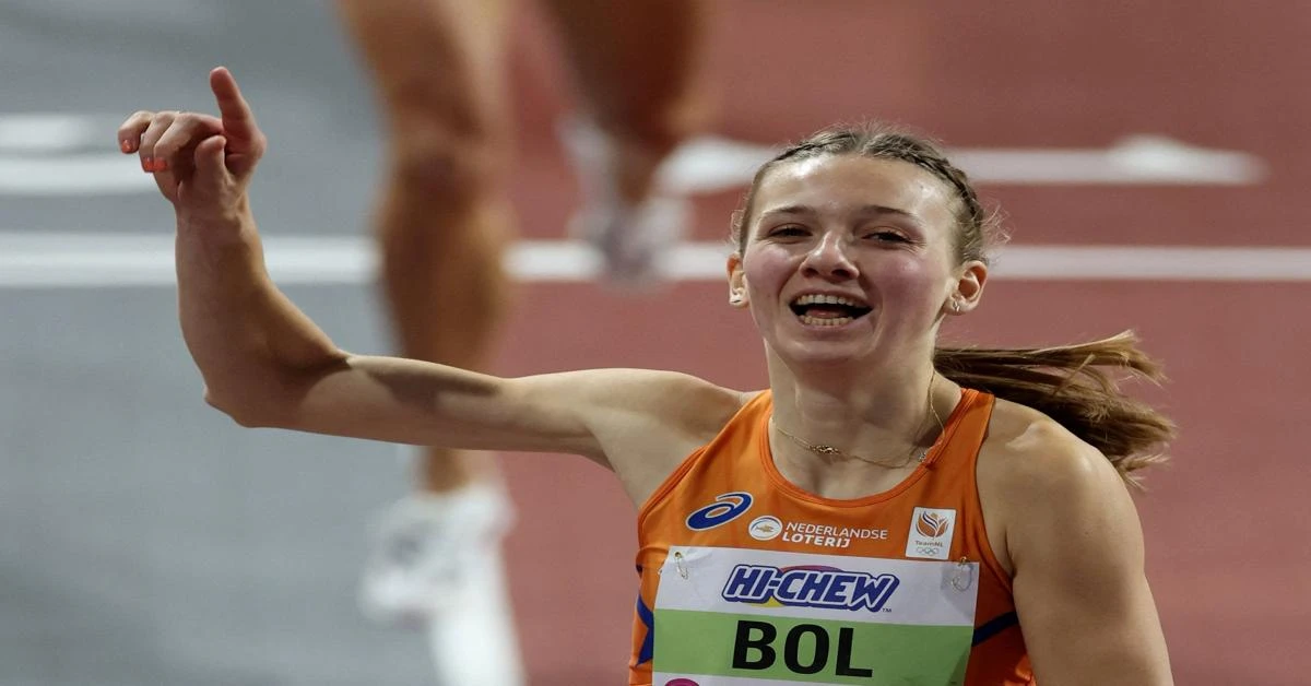 Femke Bol makes history with indoor 400m world record