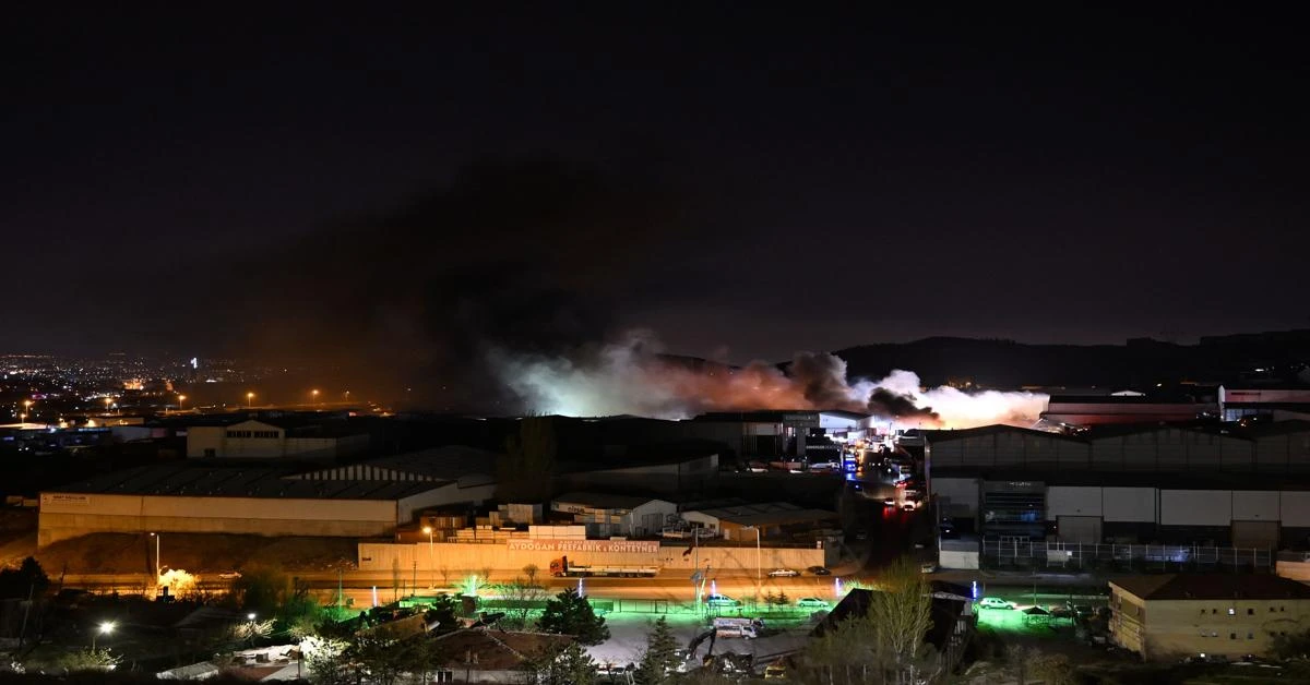 Fire at Ankara's industrial site now under control