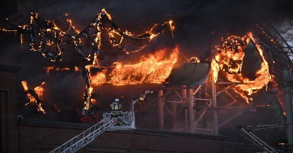 Fire erupts at Sweden's newly-built amusement park