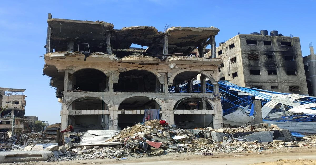 Gaza City's west bears scars as Israeli forces withdraw, leaving widespread destruction