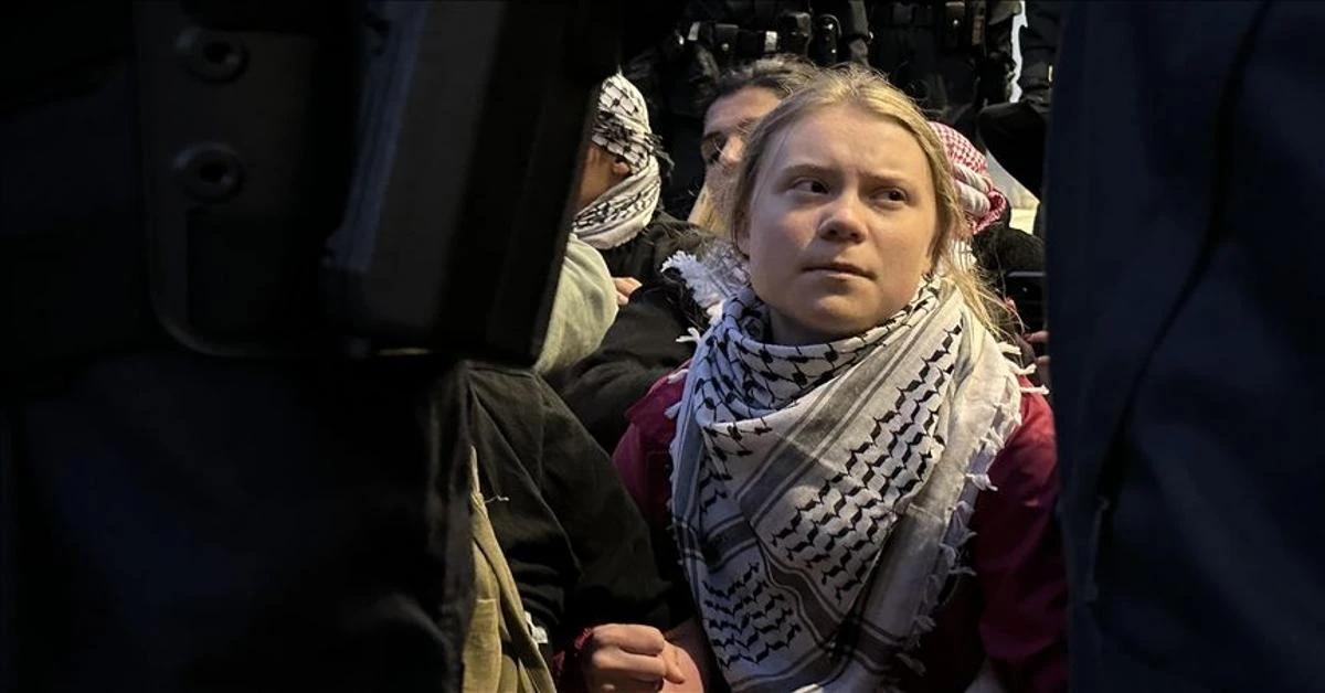 Greta Thunberg detained as protests over Israel shake Eurovision