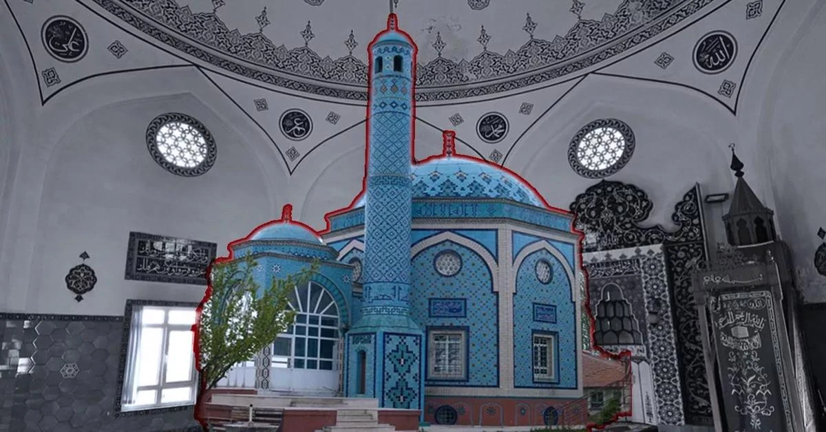 Historic Cinili Mosque at crossroads between restoration or reconstruction