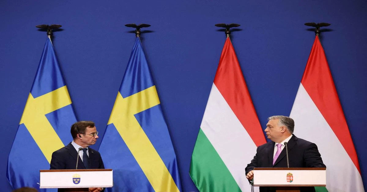 Hungary set to eliminate final hurdle to Sweden's NATO membership