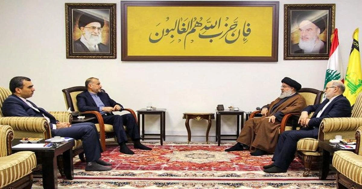 Iran's foreign minister meets Hezbollah leader in Lebanon