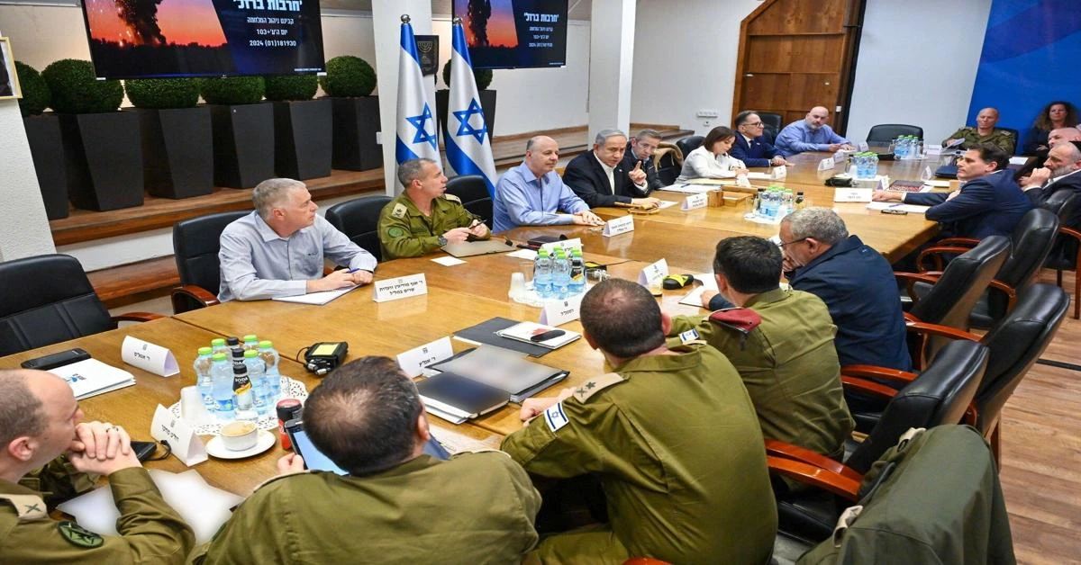 Israel's war cabinet convenes to discuss 'tension with Iran'