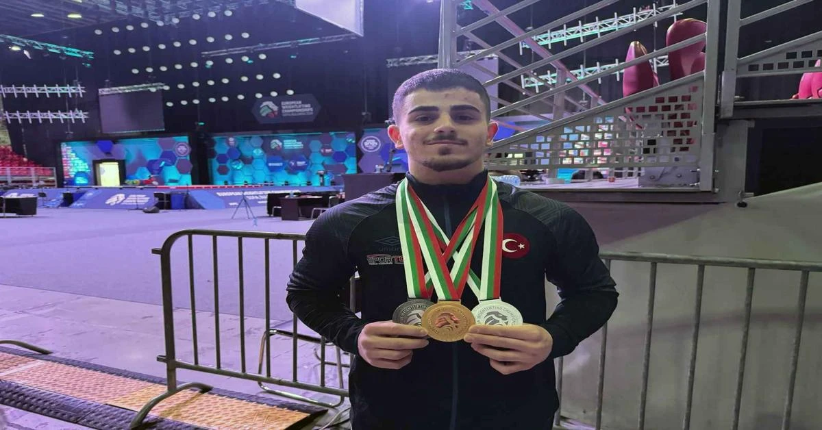 Kaan Kahriman lifts gold at European Championships