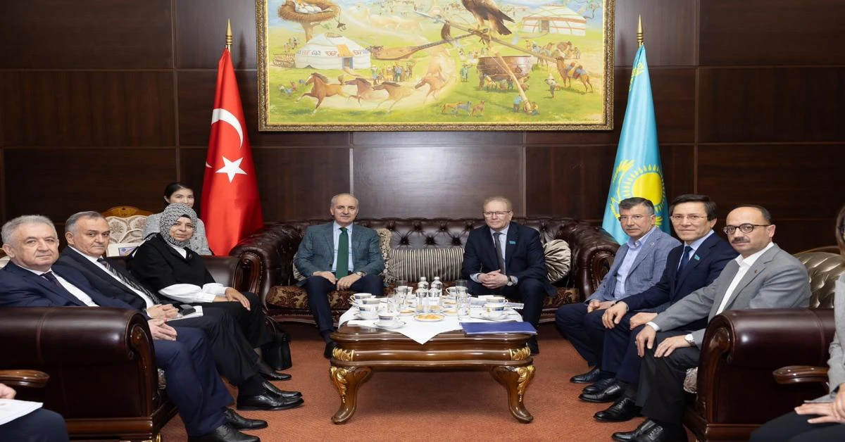 Kurtulmus visits Kazakhstan for official talks