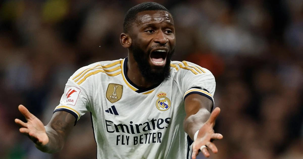 Madrid's Rudiger to miss Girona, Leipzig matches