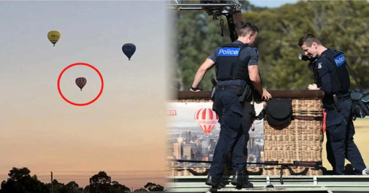 Man passes away after falling from a hot-air balloon in Australia