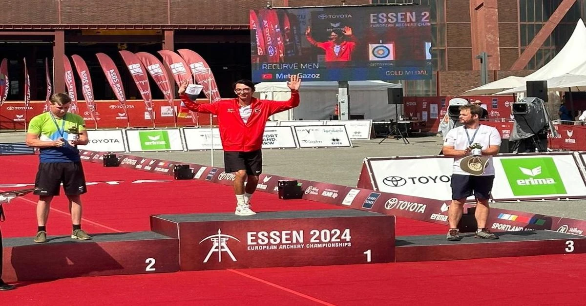 Mete Gazoz strikes gold at Essen 2024 European Open Air Championships