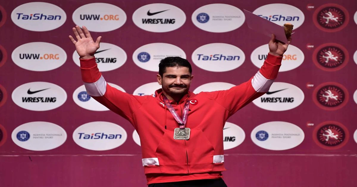 National wrestler Akgul wins 11th European Championship