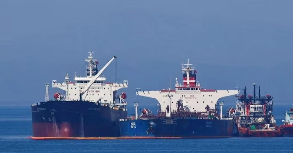 Oil tanker heading to India struck by missile in Red Sea assault