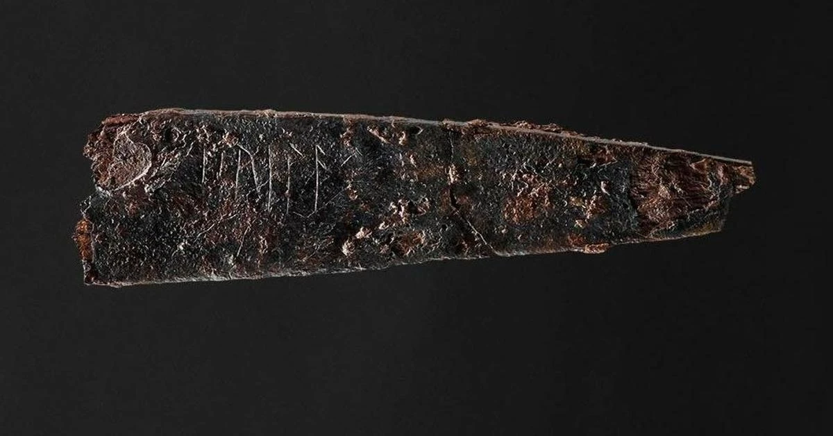 Oldest runic letters inscribed on 2,000-year-old knife discovered in Denmark