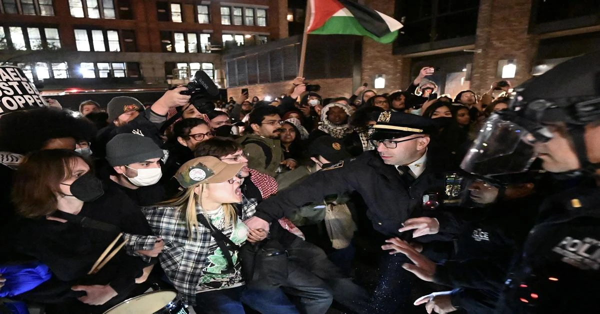 Over 100 students arrested amid pro-Palestinian protests on US campuses