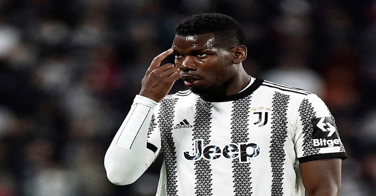 Paul Pogba hits with 4-year football ban