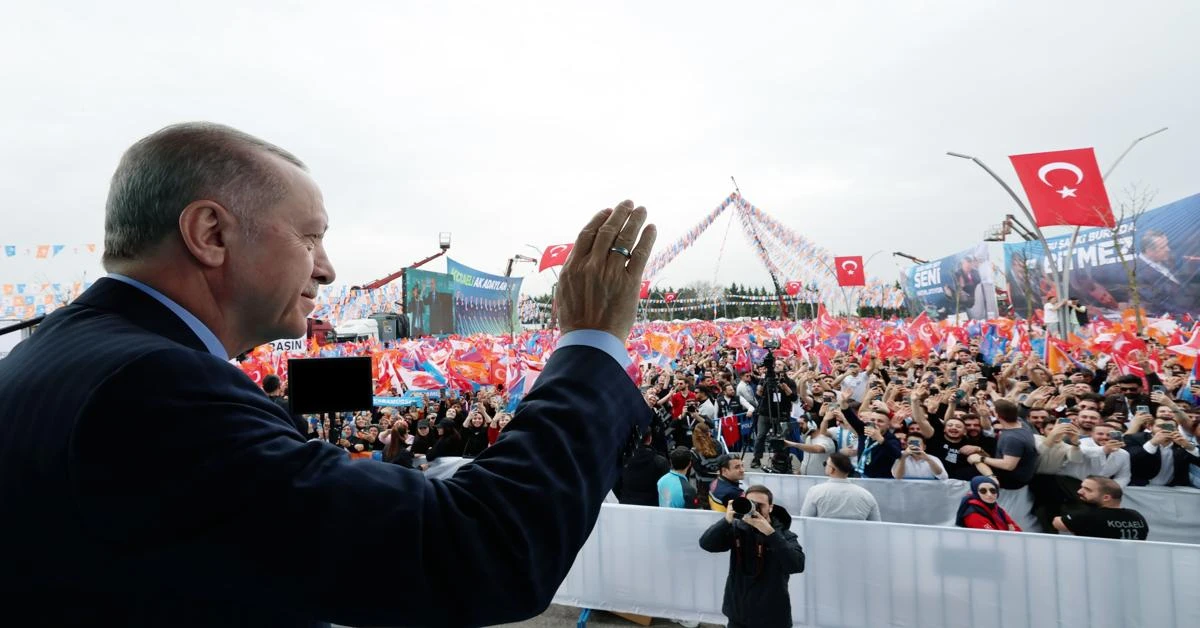 President Erdogan addresses election rally in Kocaeli, highlights achievements, unity