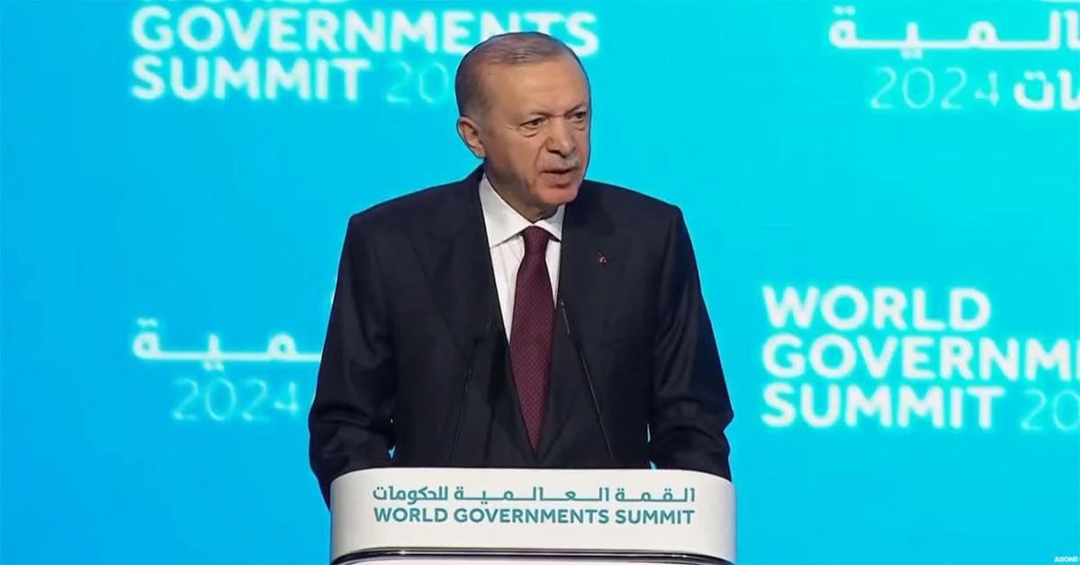 President Erdogan addresses World Governments Summit in Dubai