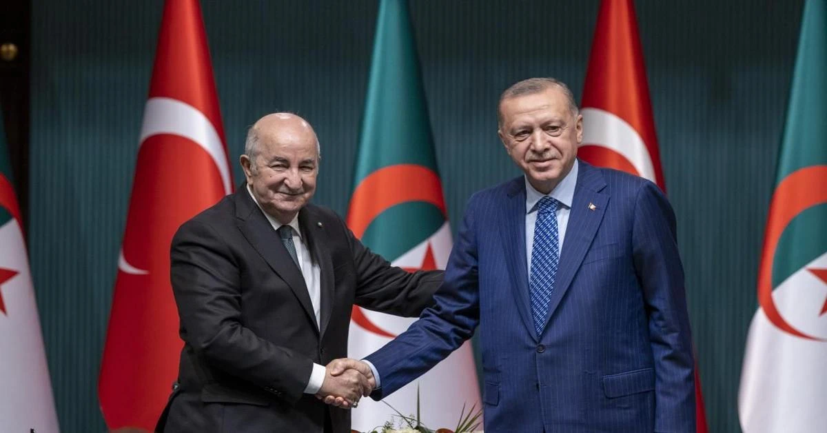 President Erdogan, Algerian President Tebboune discuss bilateral issues