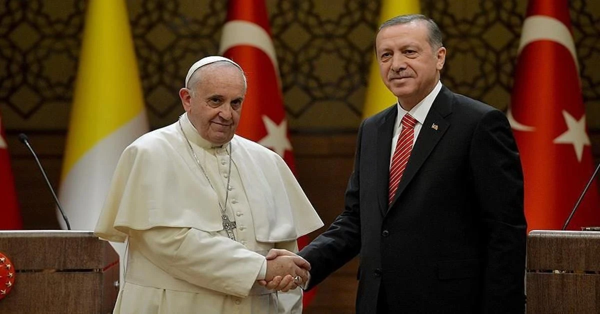 President Erdogan Sends Letter to Pope Regarding Gaza Crisis