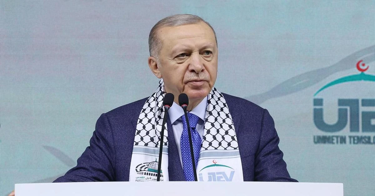 President Erdogan: US acts as Israel's protector