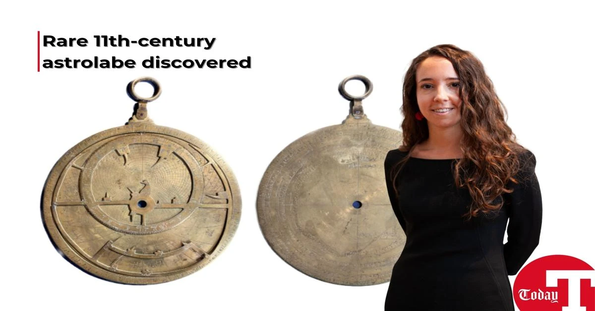 Rare Andalusian astrolabe discovered: What do Arabic, Hebrew inscriptions represent?