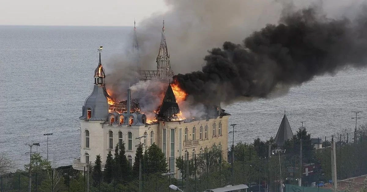 Russia strike Harry Potter Castle this time