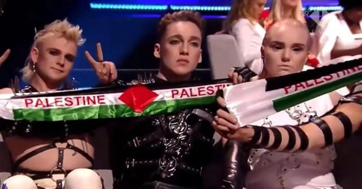 Scandalous decision by Eurovision: Palestinian flag banned