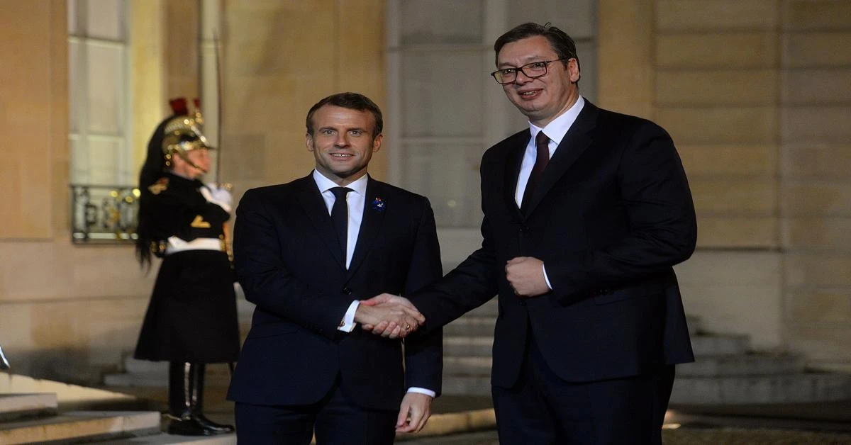 Serbia's President Vucic visits France to buy warplanes