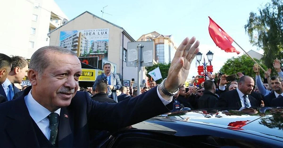 The most popular leader in the Balkans: Recep Tayyip Erdogan