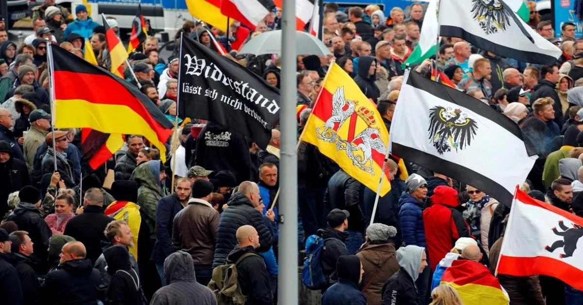 The rise of Nazi groups' influence in Germany