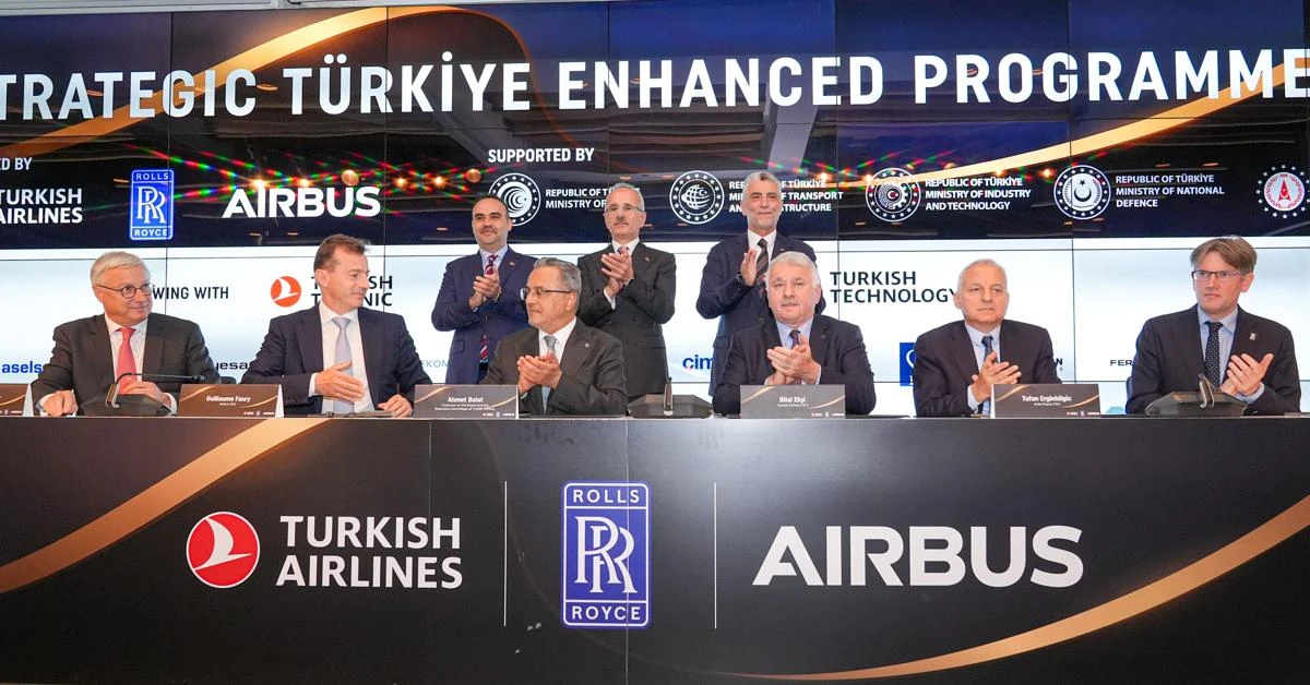 THY celebrates mega aircraft deal with Airbus and Rolls-Royce