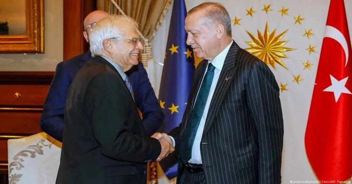 Top EU diplomat expresses willingness to improve ties with Türkiye