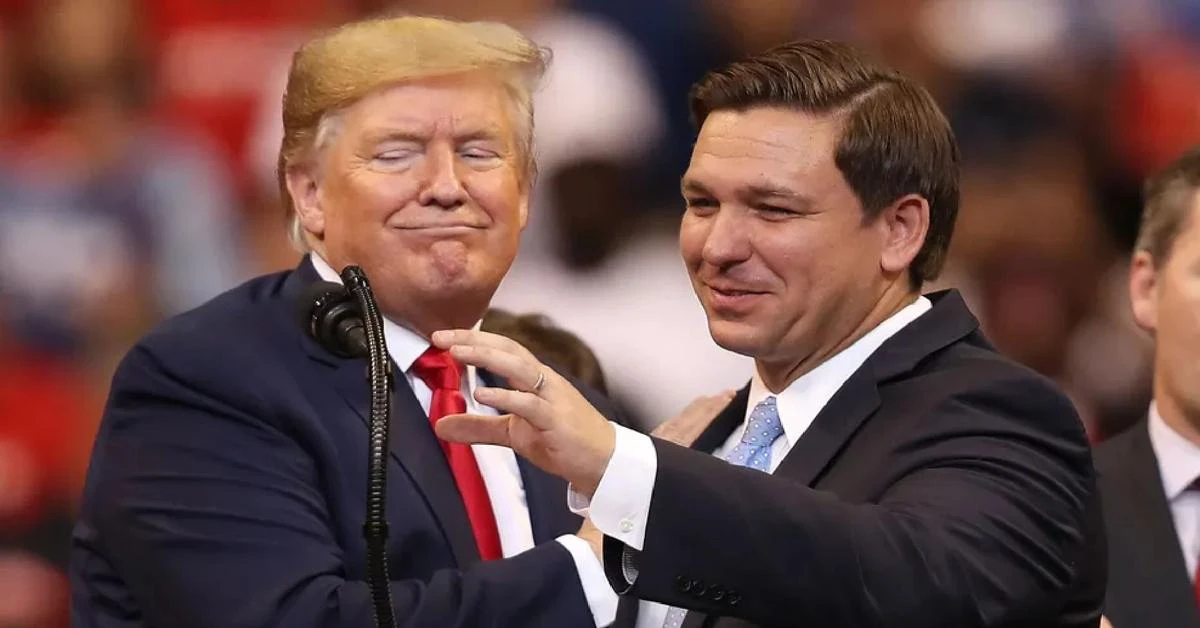 Trump applauds DeSantis' choice to withdraw from race